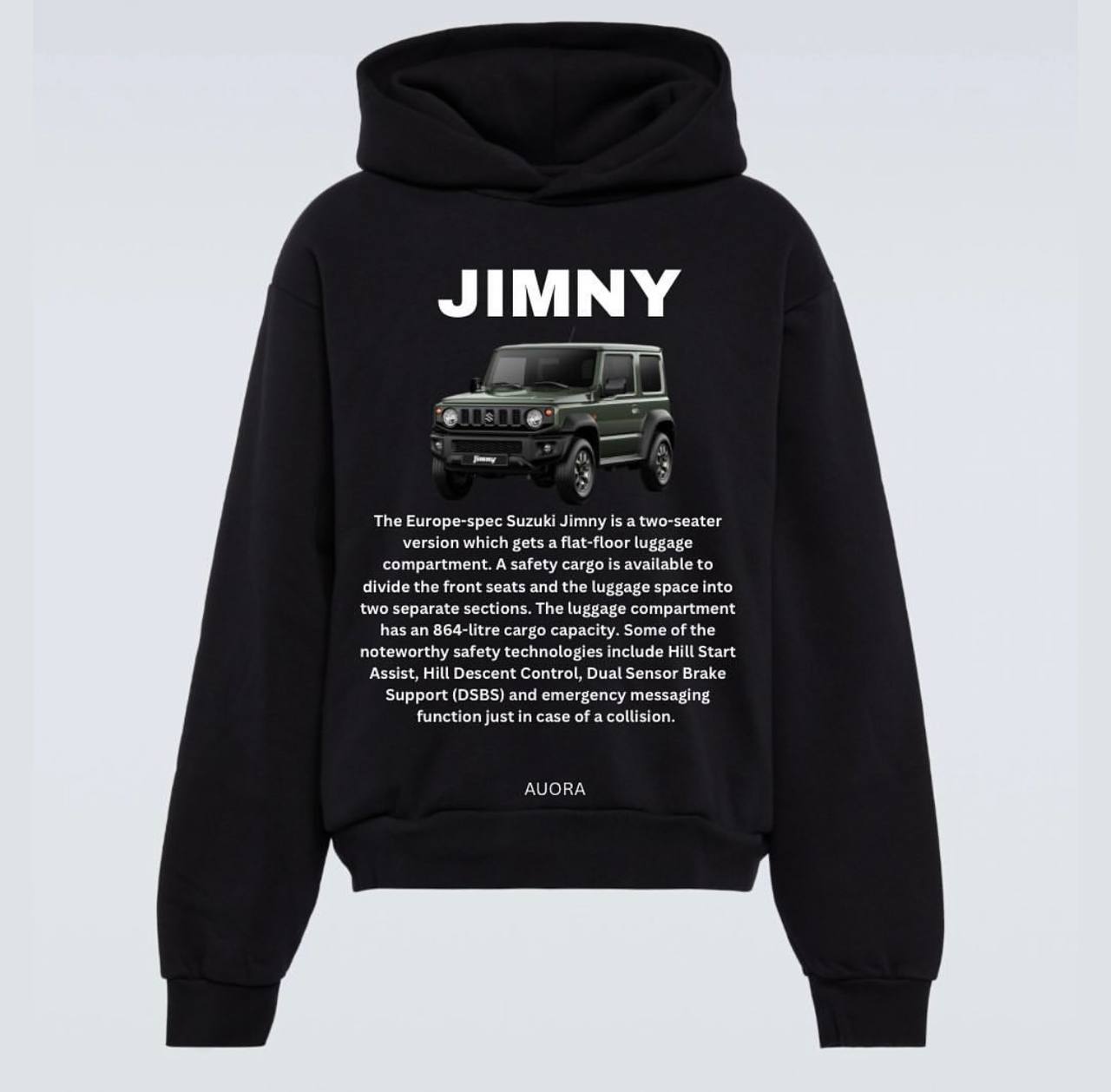 Unisex Hoodie - Jimny | Comfortable & All Season Wear